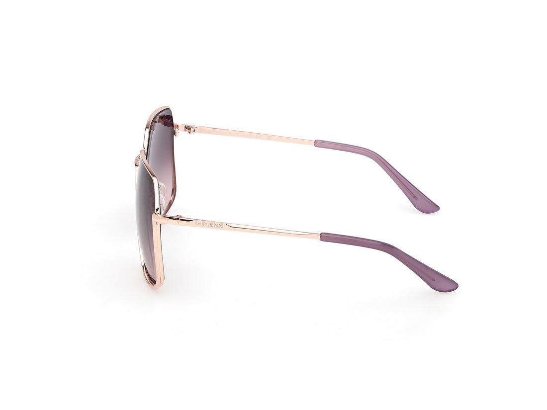 Óculos de sol guess gu00240 28z dorado square femenino tamanho 59mm - Vista de detalhe