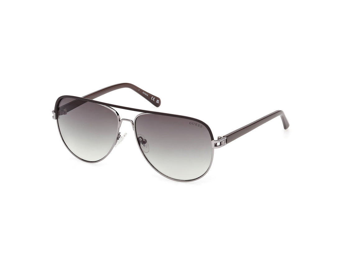 Óculos de sol guess gu00242 08p plateado pilot masculino tamanho 59mm - Vista principal