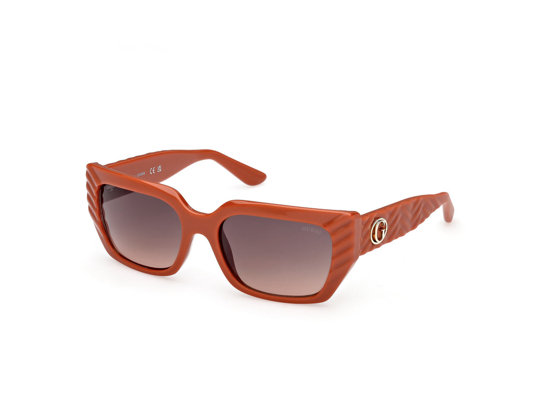 Óculos de sol guess gu00254 44f naranja rectangular femenino tamanho 55mm - Vista principal