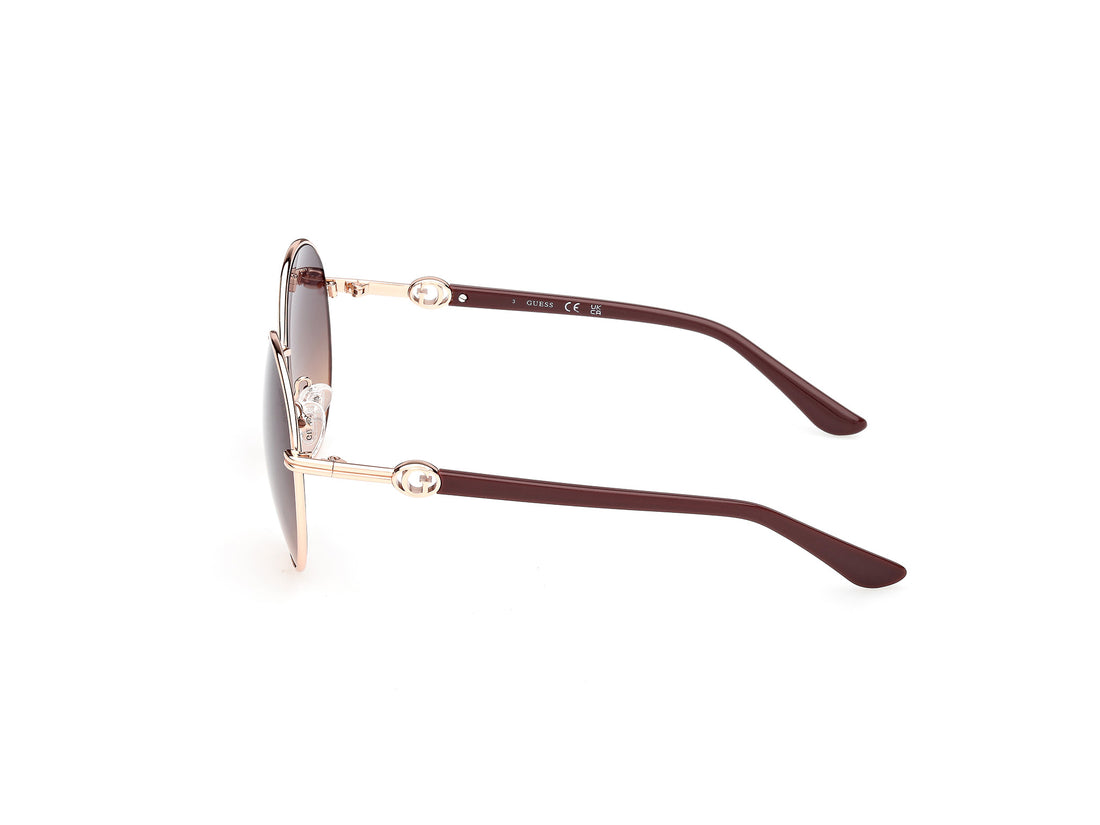 Sonnenbrillen guess gu00260 28b dorado round femenino größe 56mm - Detailansicht