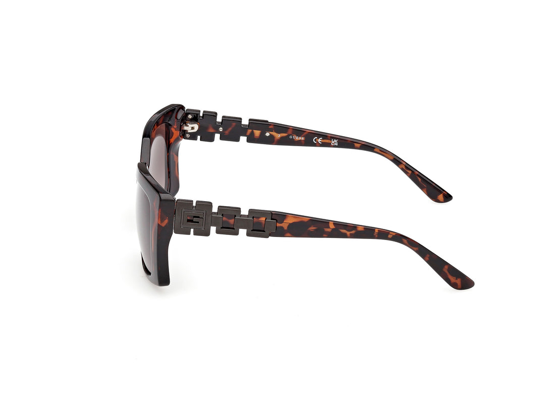 Sonnenbrillen guess gu00265-h 52f havana rectangular femenino größe 55mm - Detailansicht