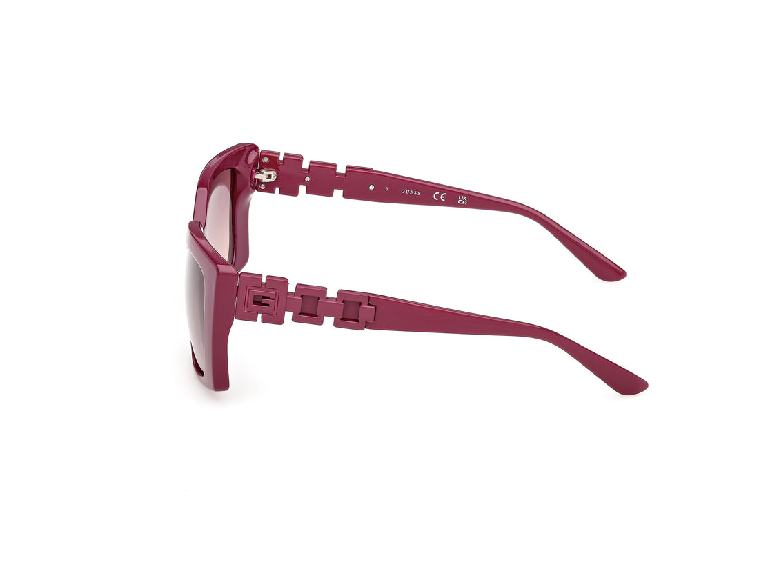 Sonnenbrillen guess gu00265-h 81t violeta rectangular femenino größe 55mm - Detailansicht