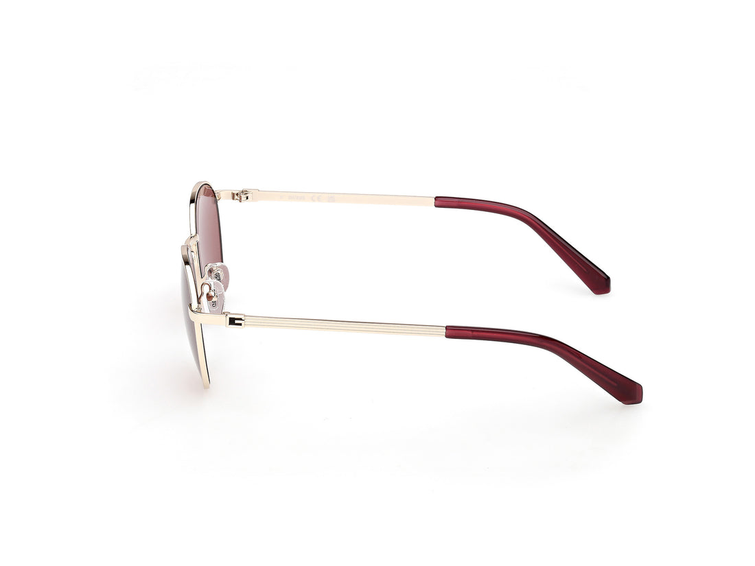 Lunettes de soleil guess gu00272 32s dorado round masculino taille 51mm - Vue détaillée