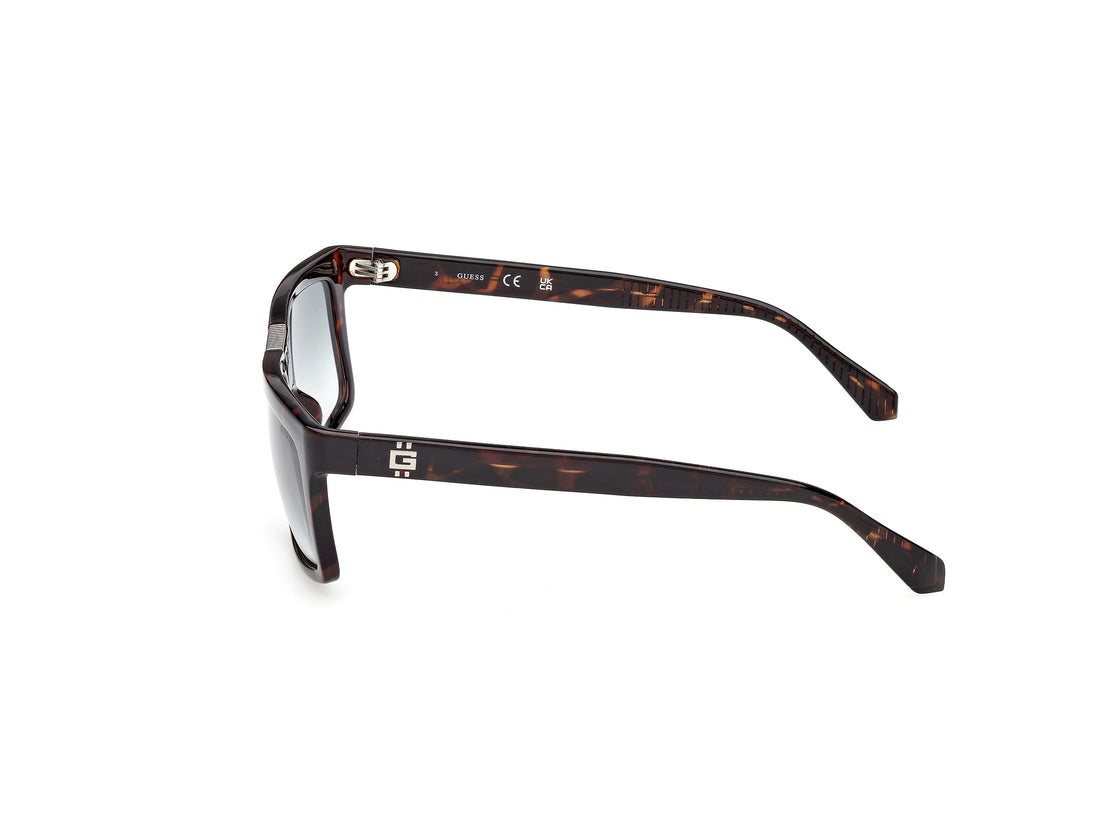 Lunettes de soleil guess gu00274 52p havana rectangular masculino taille 56mm - Vue détaillée