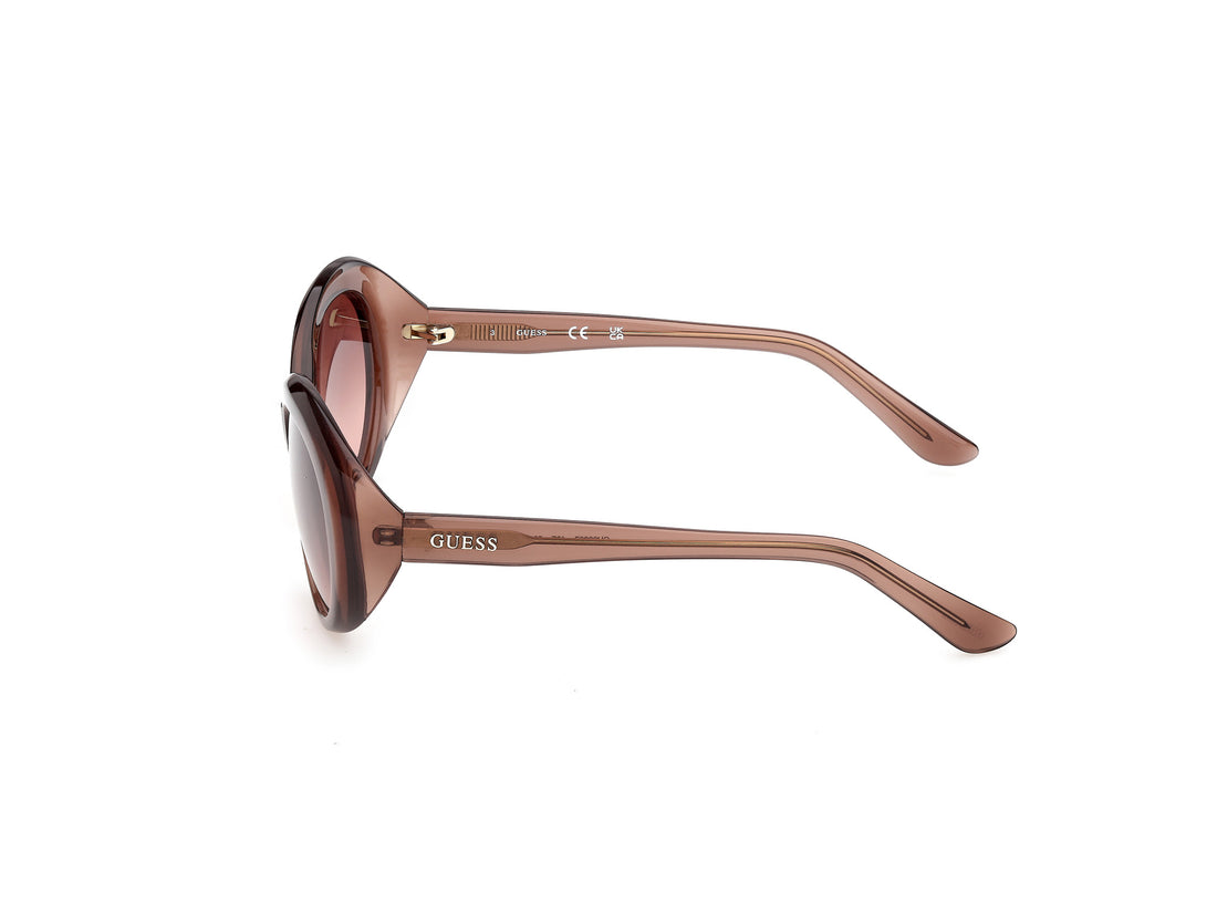 Lunettes de soleil guess gu00287 48f marron oval femenino taille 53mm - Vue détaillée