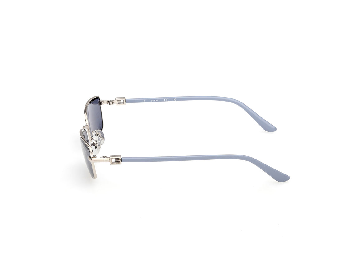 Lunettes de soleil guess gu00290 10x plateado rectangular femenino taille 55mm - Vue détaillée