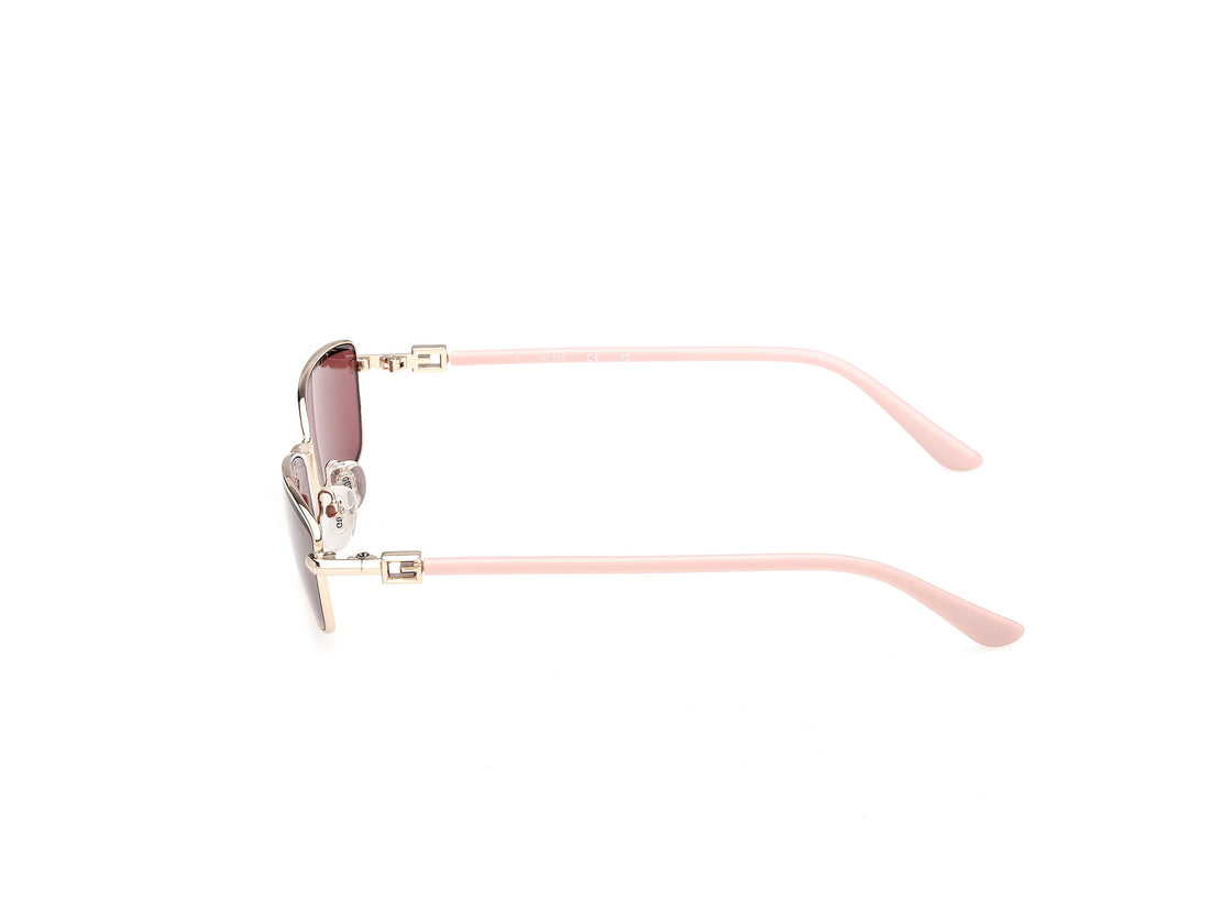 Lunettes de soleil guess gu00290 32s dorado rectangular femenino taille 55mm - Vue détaillée