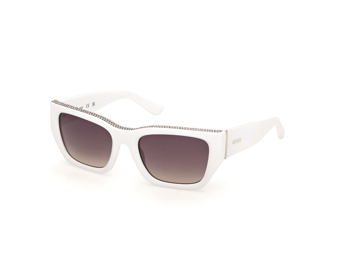 Occhiali da sole guess gu00293 21b blanco rectangular femenino taglia 55mm - Vista principale