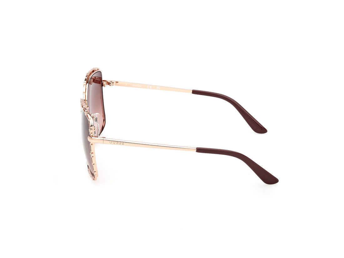 Occhiali da sole guess gu00296 28f dorado square femenino taglia 55mm - Vista dettagliata