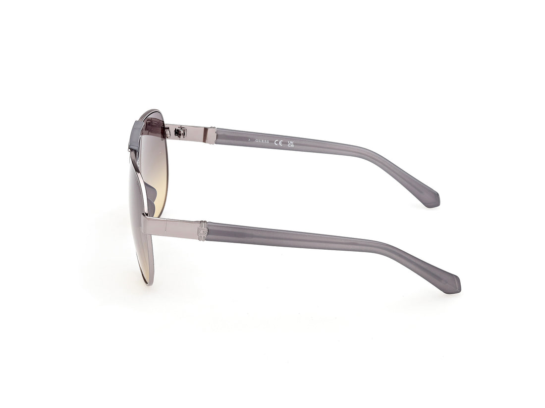Gafas de sol guess gu00304 08b plateado pilot masculino talla 63mm - Vista de detalle