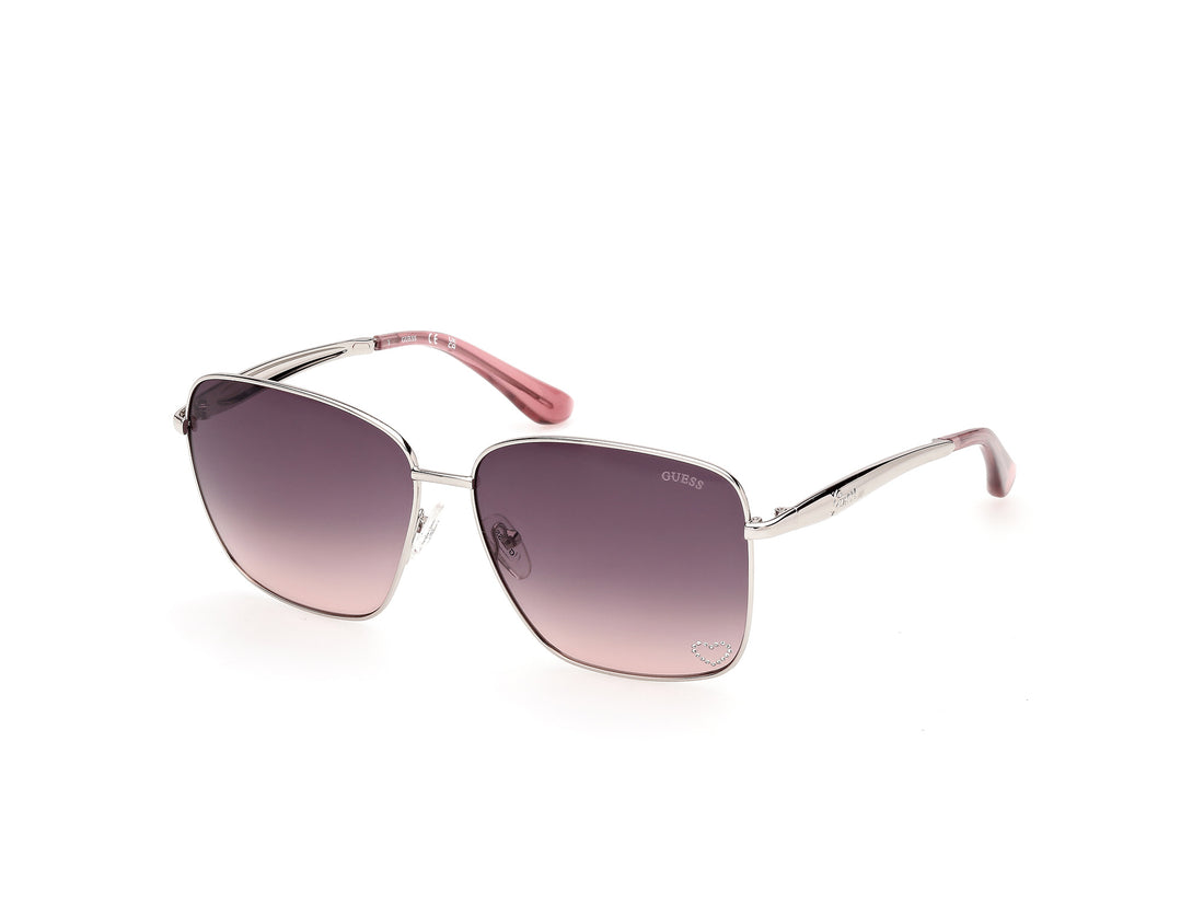 Sonnenbrillen guess gu00308 10b plateado square femenino größe 60mm - Hauptansicht