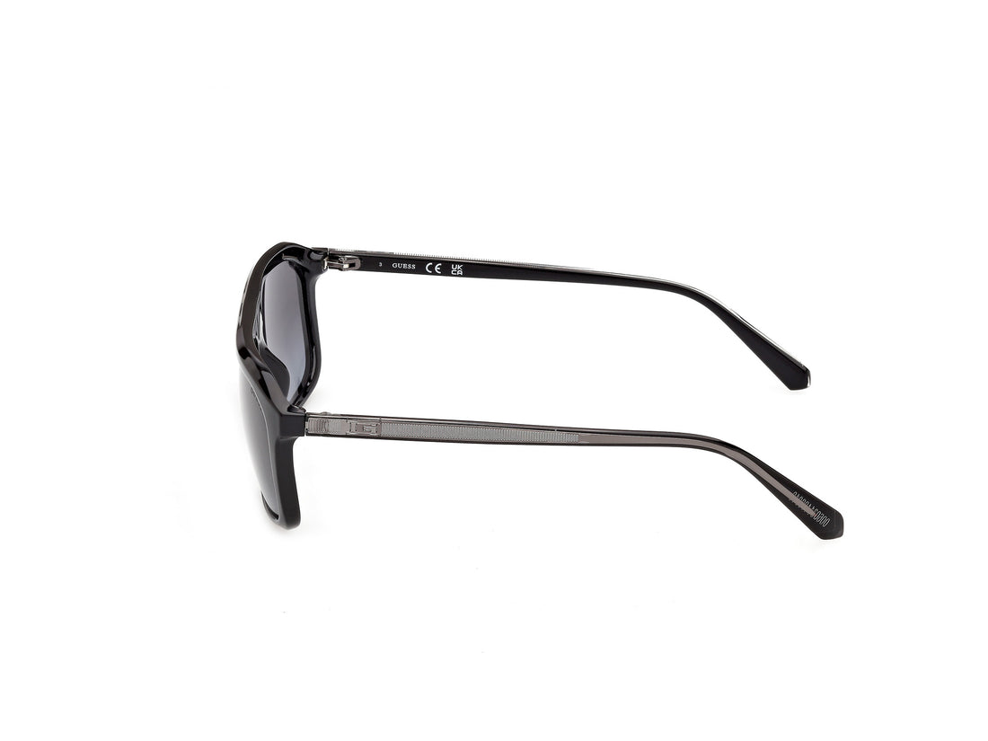 Occhiali da sole guess gu00311 01b negro rectangular masculino taglia 57mm - Vista dettagliata
