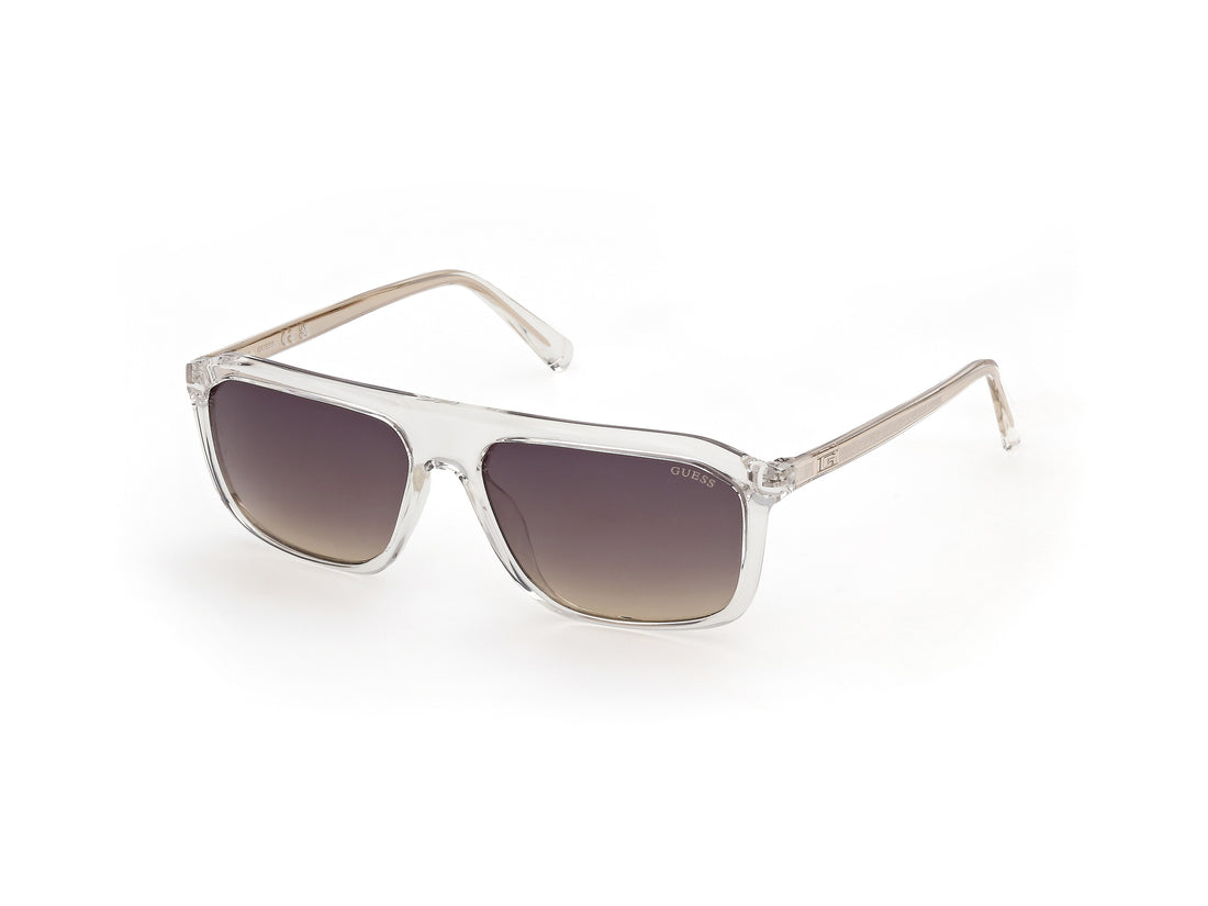 Occhiali da sole guess gu00311 26b transparente rectangular masculino taglia 57mm - Vista principale