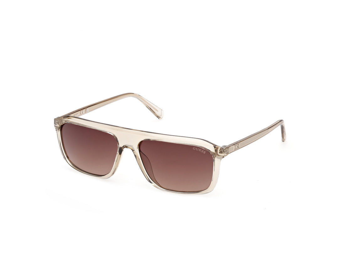 Occhiali da sole guess gu00311 45f marron rectangular masculino taglia 57mm - Vista principale