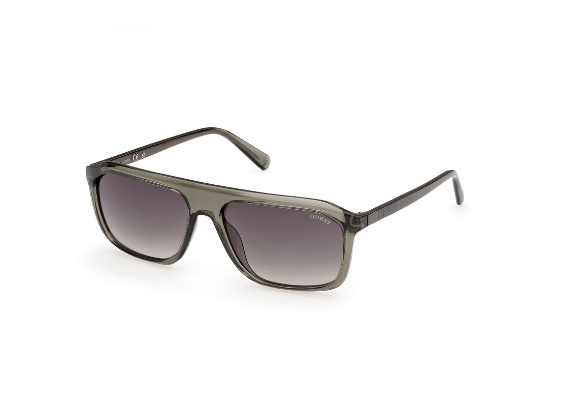 Occhiali da sole guess gu00311 96b verde rectangular masculino taglia 57mm - Vista principale