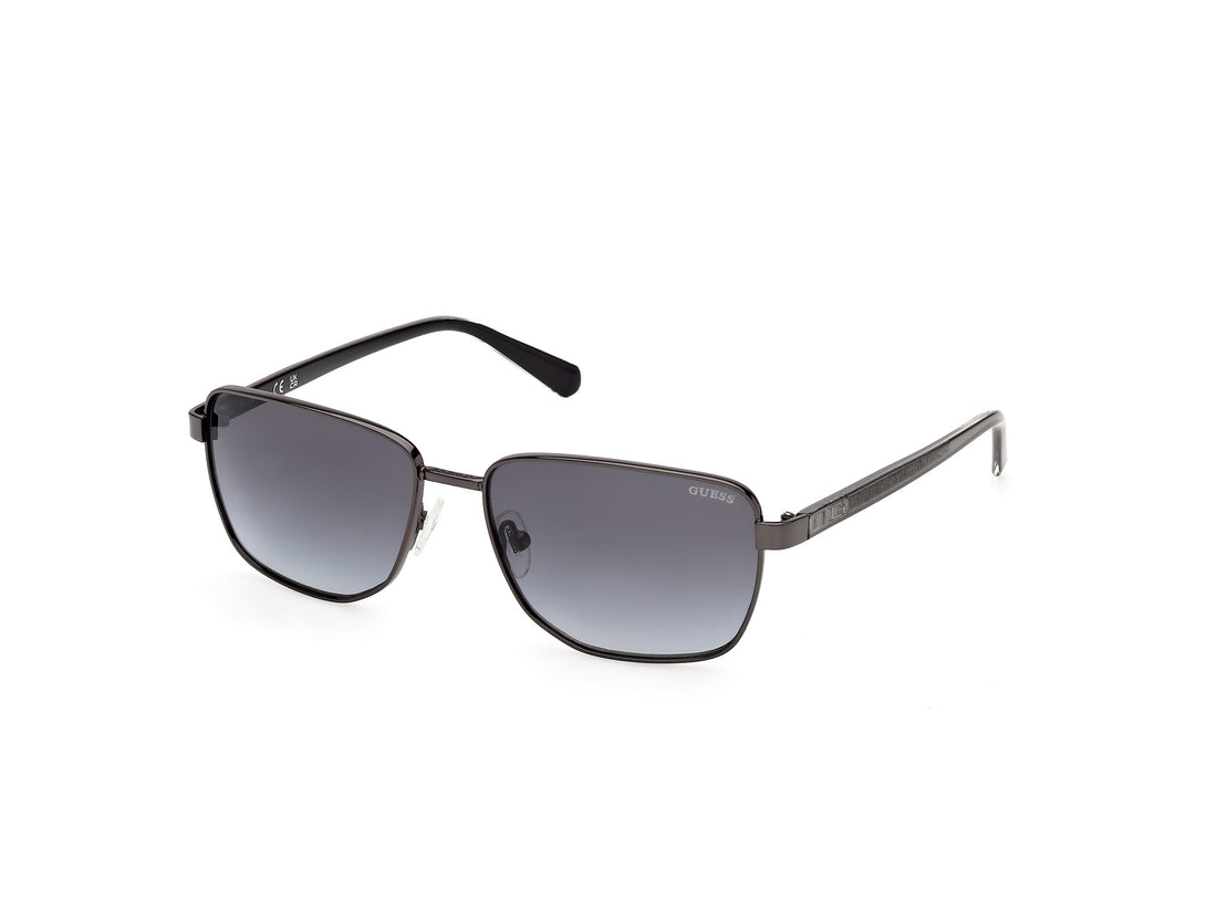 Occhiali da sole guess gu00312 07b plateado rectangular masculino taglia 58mm - Vista principale