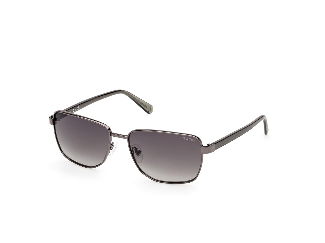 Occhiali da sole guess gu00312 08b plateado rectangular masculino taglia 58mm - Vista principale