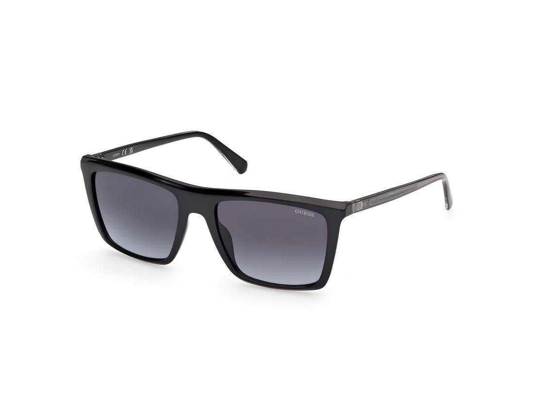 Occhiali da sole guess gu00313 01b negro square masculino taglia 55mm - Vista principale
