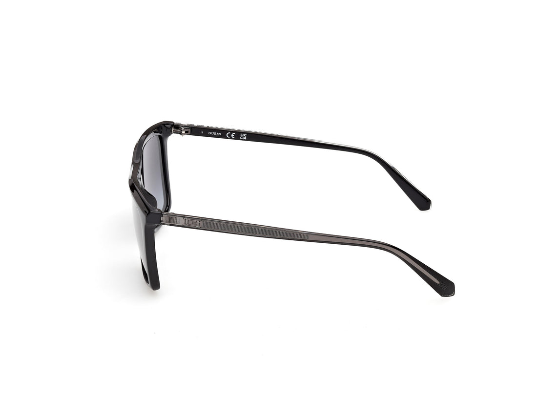 Occhiali da sole guess gu00313 01b negro square masculino taglia 55mm - Vista dettagliata