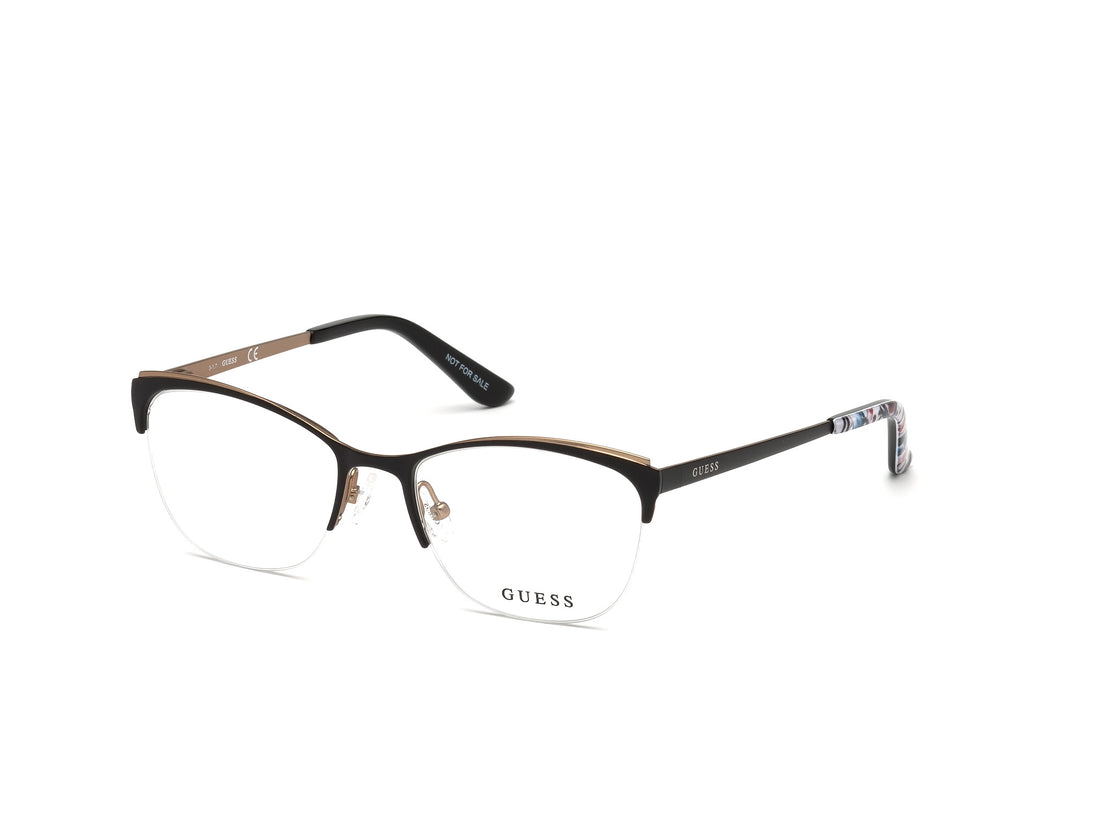 Prescription glasses guess gu2642 002 unisex size 50mm - Main view