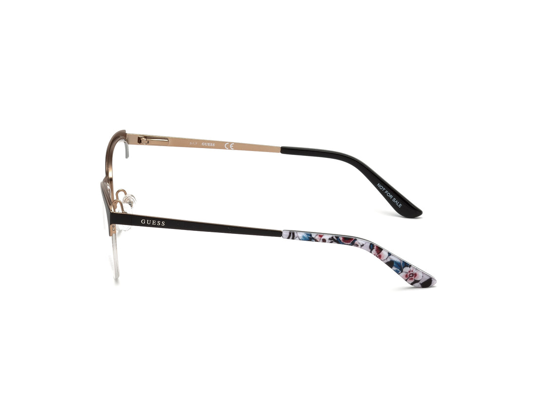 Prescription glasses guess gu2642 002 unisex size 50mm - Detailed view