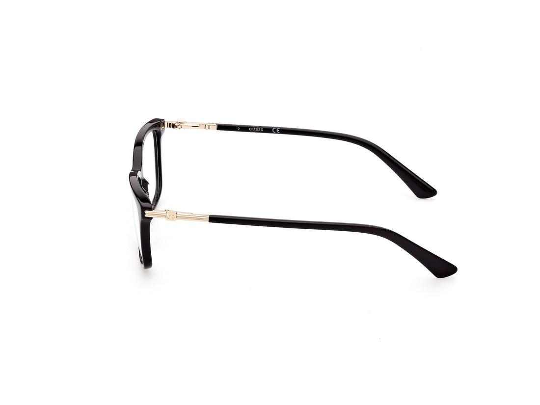 Óculos graduados guess gu2907 001 femenino tamanho 53mm - Vista de detalhe