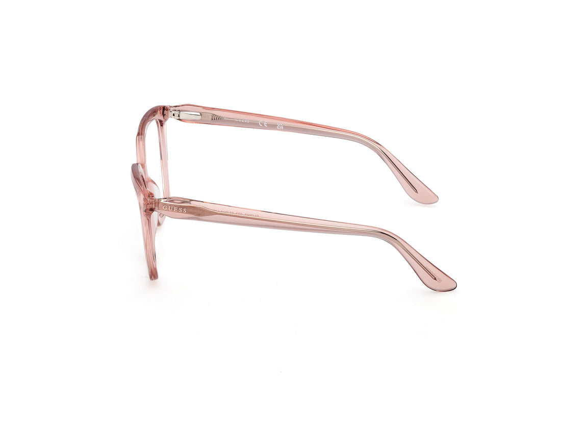 Brillen guess gu2965 072 rosa cat eye femenino größe 55mm - Detailansicht