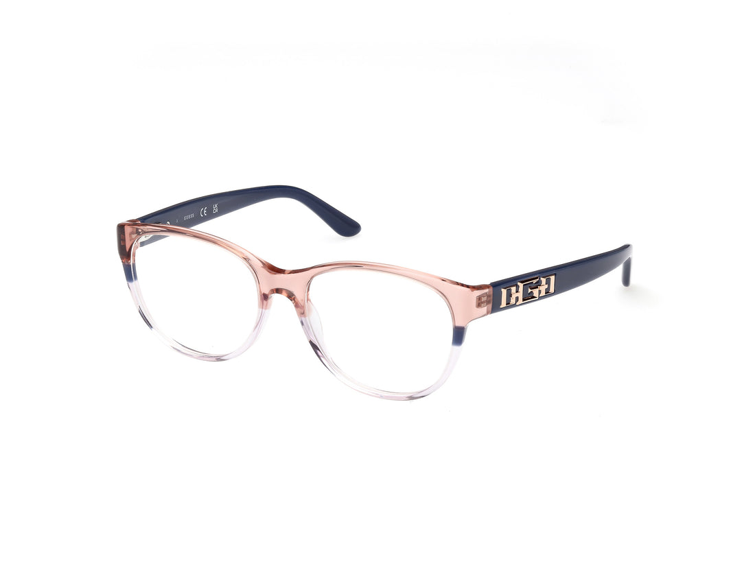 Brillen guess gu2980 092 azul round femenino größe 50mm - Hauptansicht