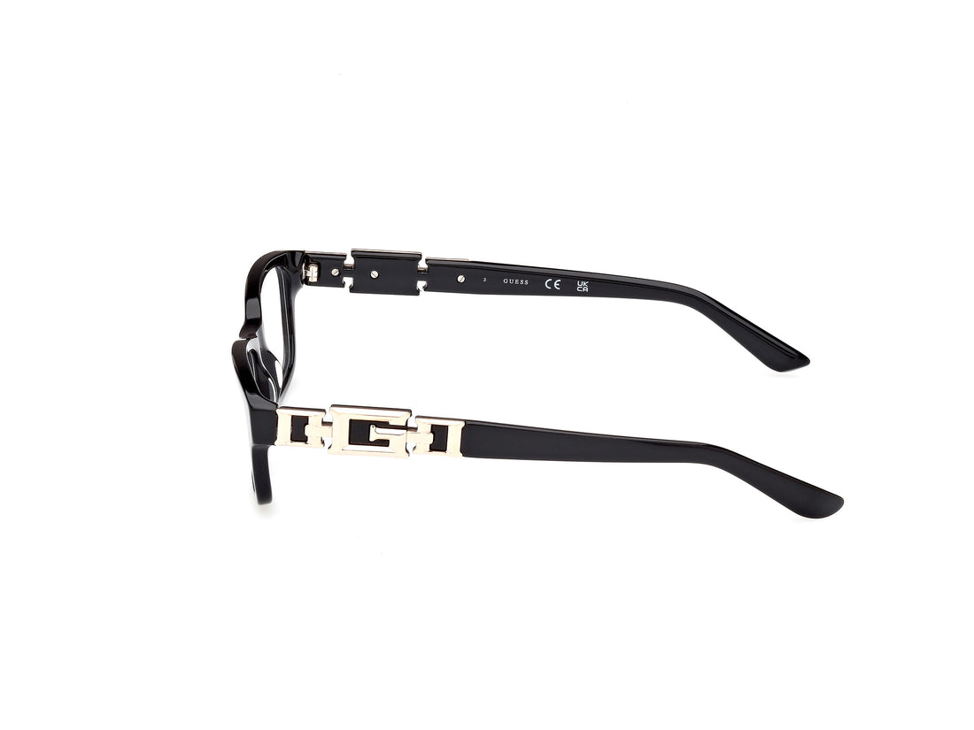Occhiali da vista guess gu2986 001 femenino taglia 53mm - Vista dettagliata