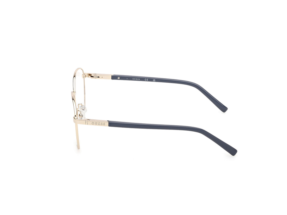 Brillen guess gu3037 090 round unisex größe 51mm - Detailansicht