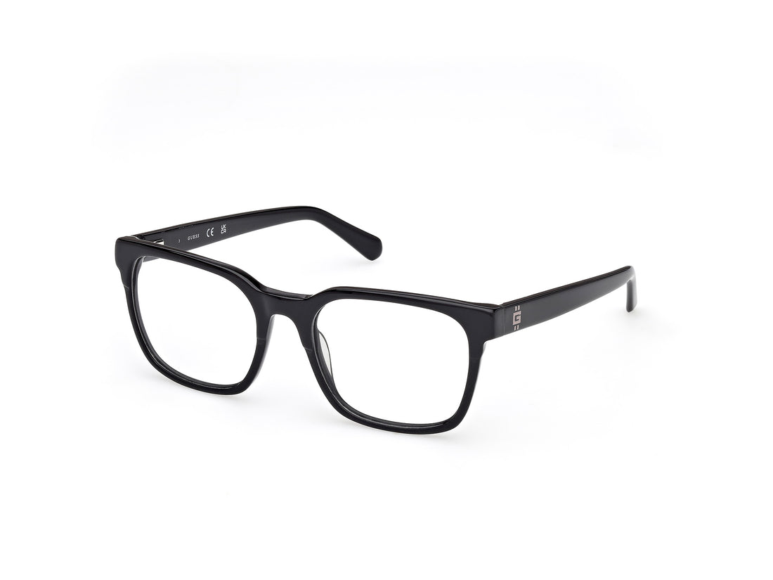 Brillen guess gu50094 001 negro rectangular masculino größe 55mm - Hauptansicht