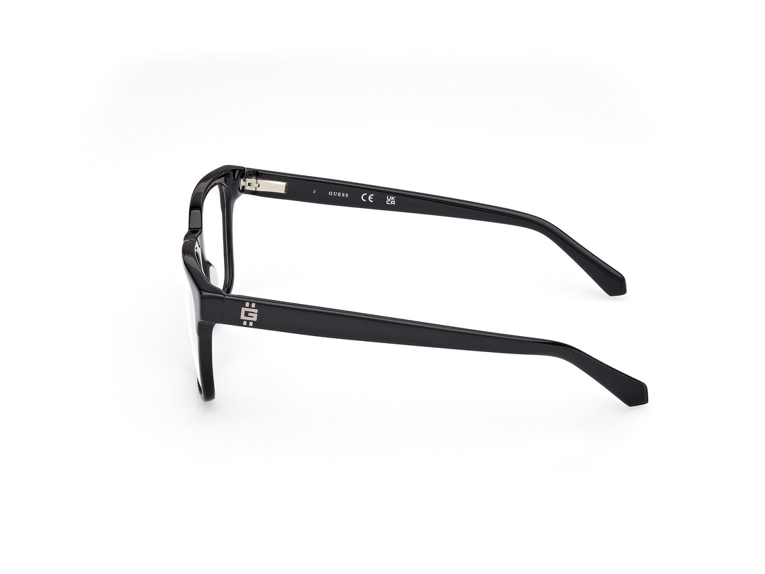 Brillen guess gu50094 001 negro rectangular masculino größe 55mm - Detailansicht