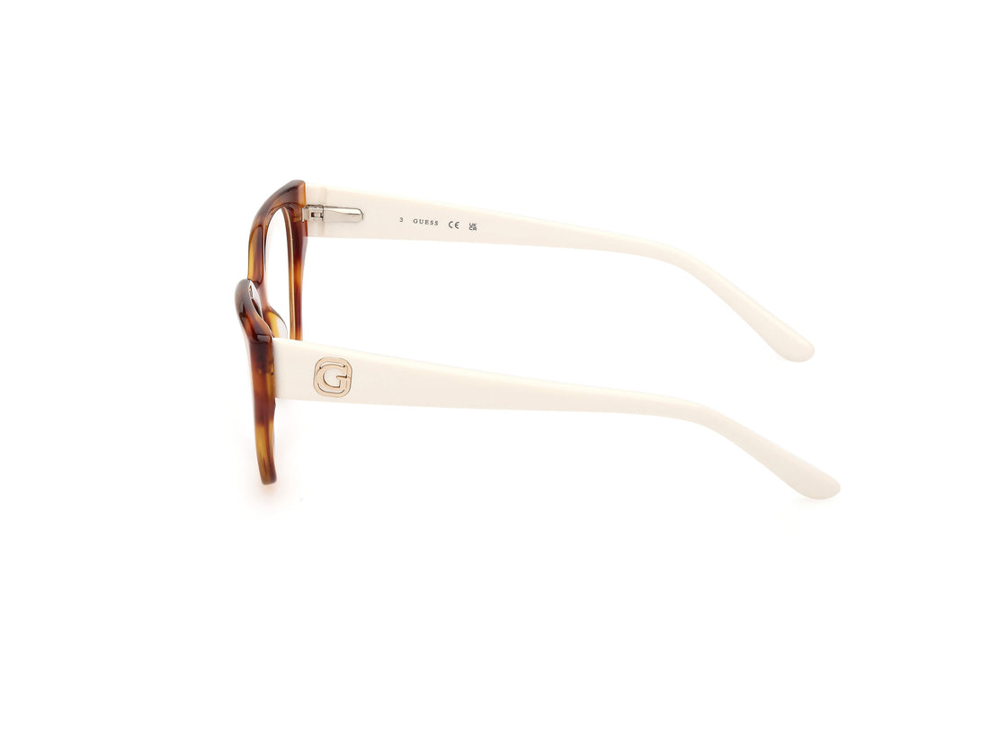 Gafas graduadas guess gu50112 053 havana femenino talla 53mm - Vista de detalle