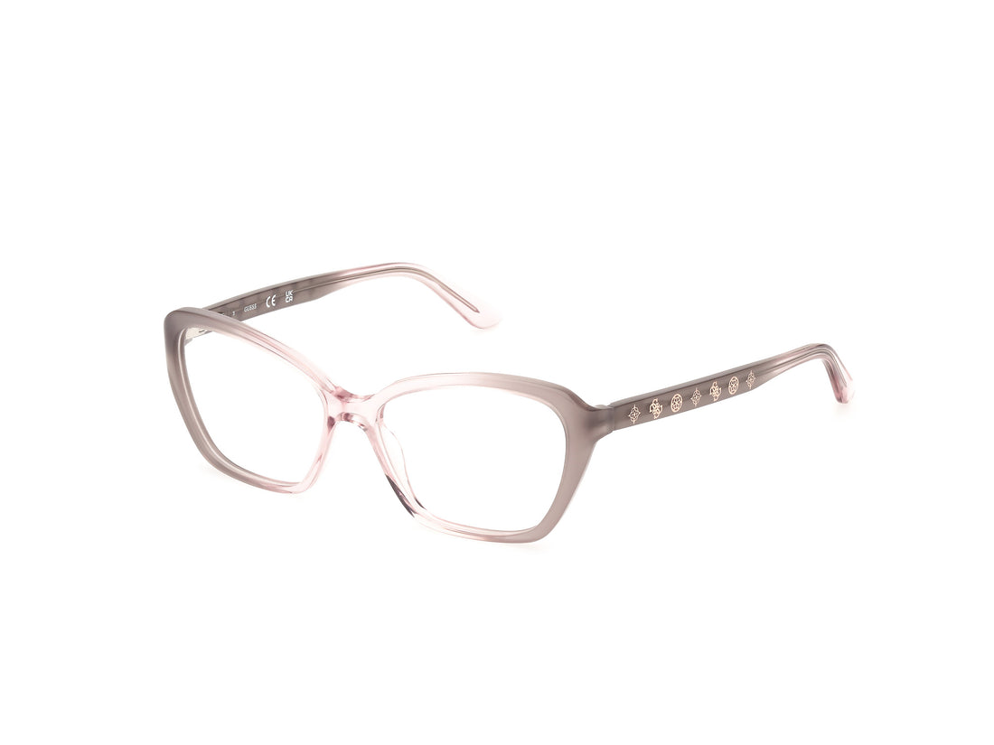 Gafas graduadas guess gu50115 020 gris femenino talla 52mm - Vista principal