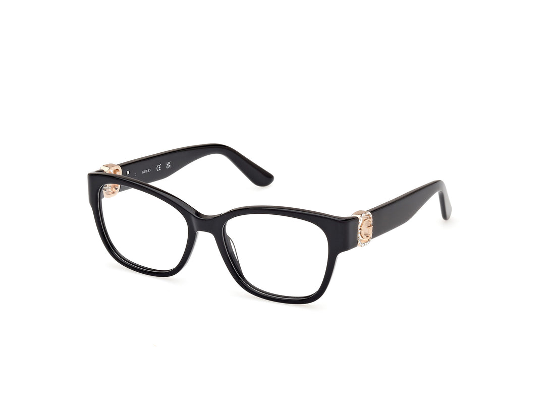 Brillen guess gu50120 005 negro femenino größe 52mm - Hauptansicht