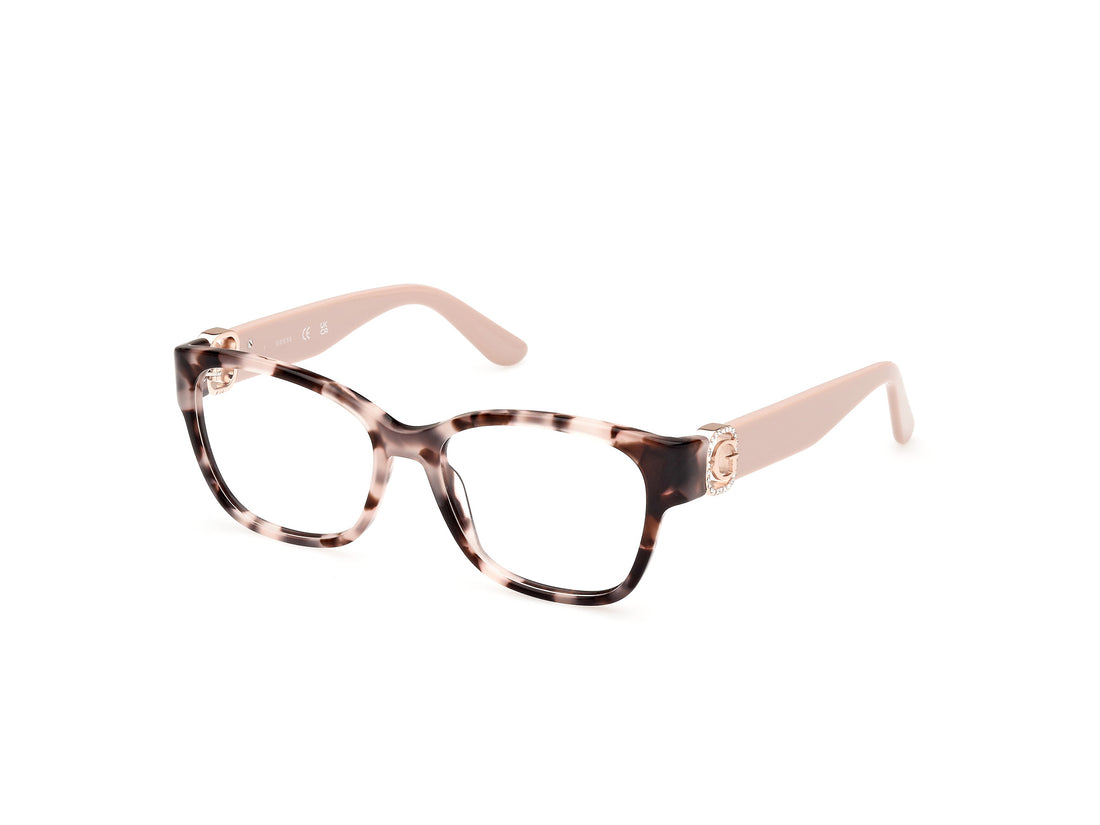 Brillen guess gu50120 055 havana femenino größe 52mm - Hauptansicht