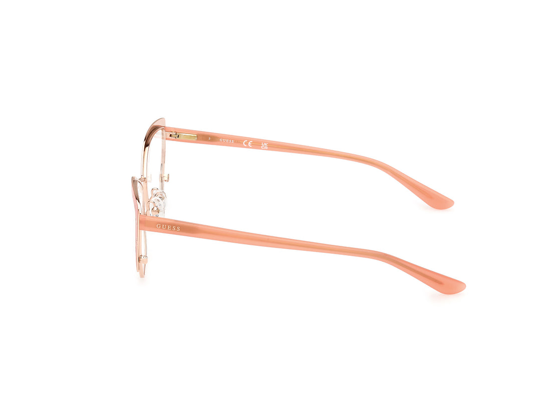 Brillen guess gu50122 074 rosa femenino größe 54mm - Detailansicht