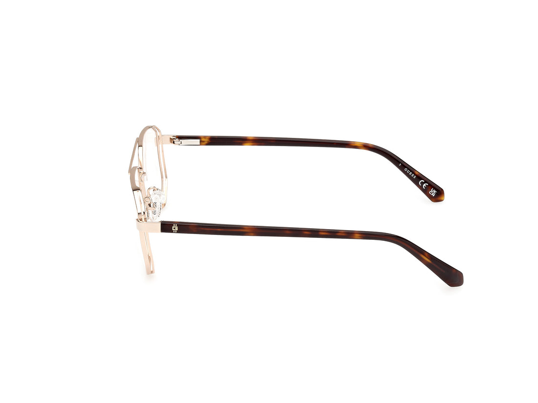 Brillen guess gu50135 032 dorado masculino größe 55mm - Detailansicht