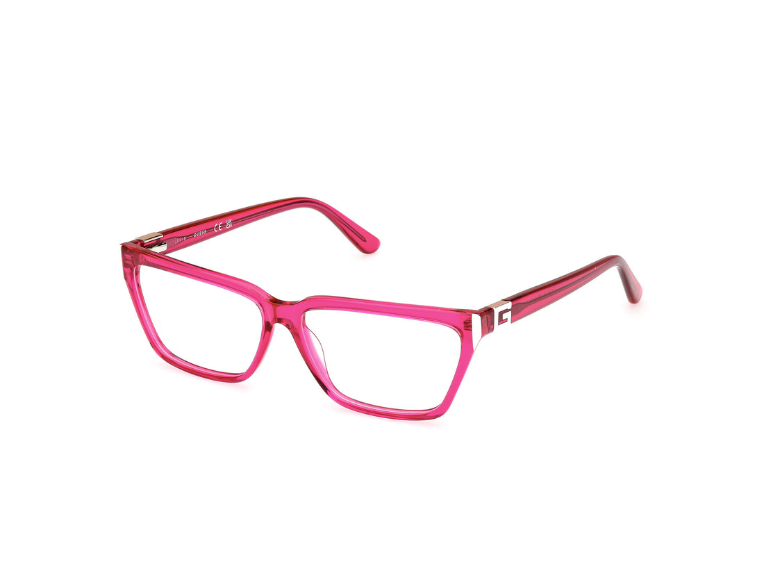 Occhiali da vista guess gu50145 072 rosa rectangular femenino taglia 56mm - Vista principale