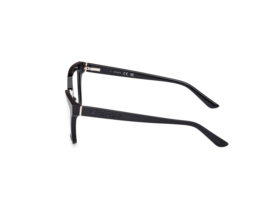 Brillen guess gu50172 001 square femenino größe 55mm - Detailansicht