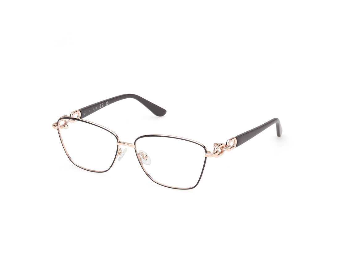 Brillen guess gu50179 020 rectangular femenino größe 55mm - Hauptansicht