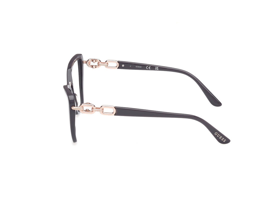 Occhiali da vista guess gu50180 020 cat eye femenino taglia 55mm - Vista dettagliata