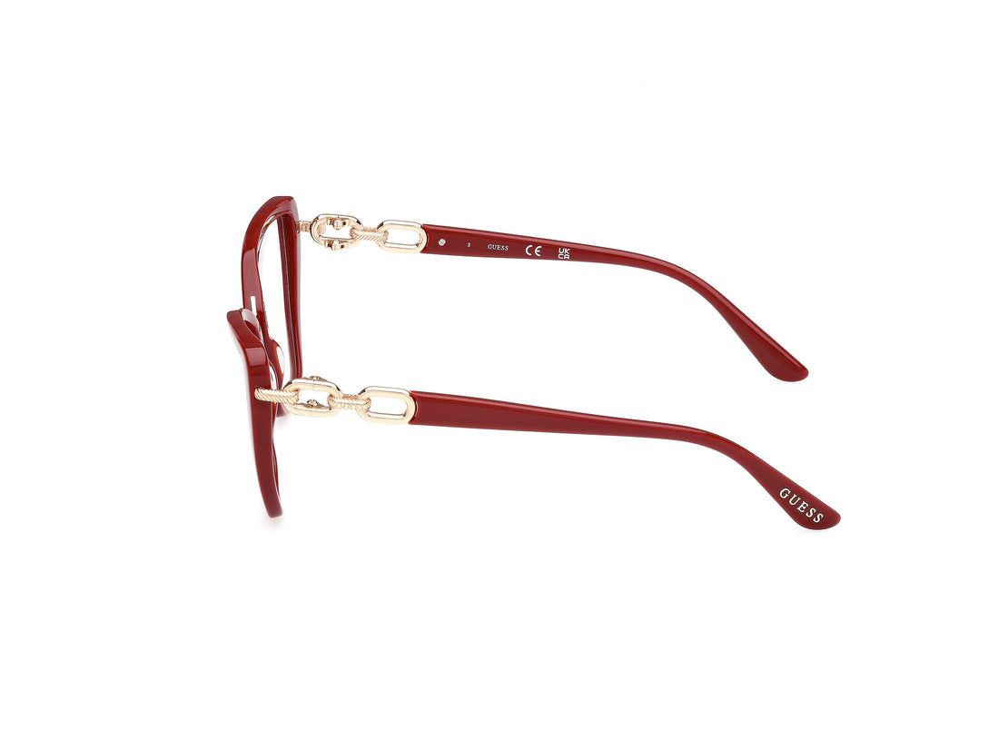 Occhiali da vista guess gu50180 066 cat eye femenino taglia 55mm - Vista dettagliata
