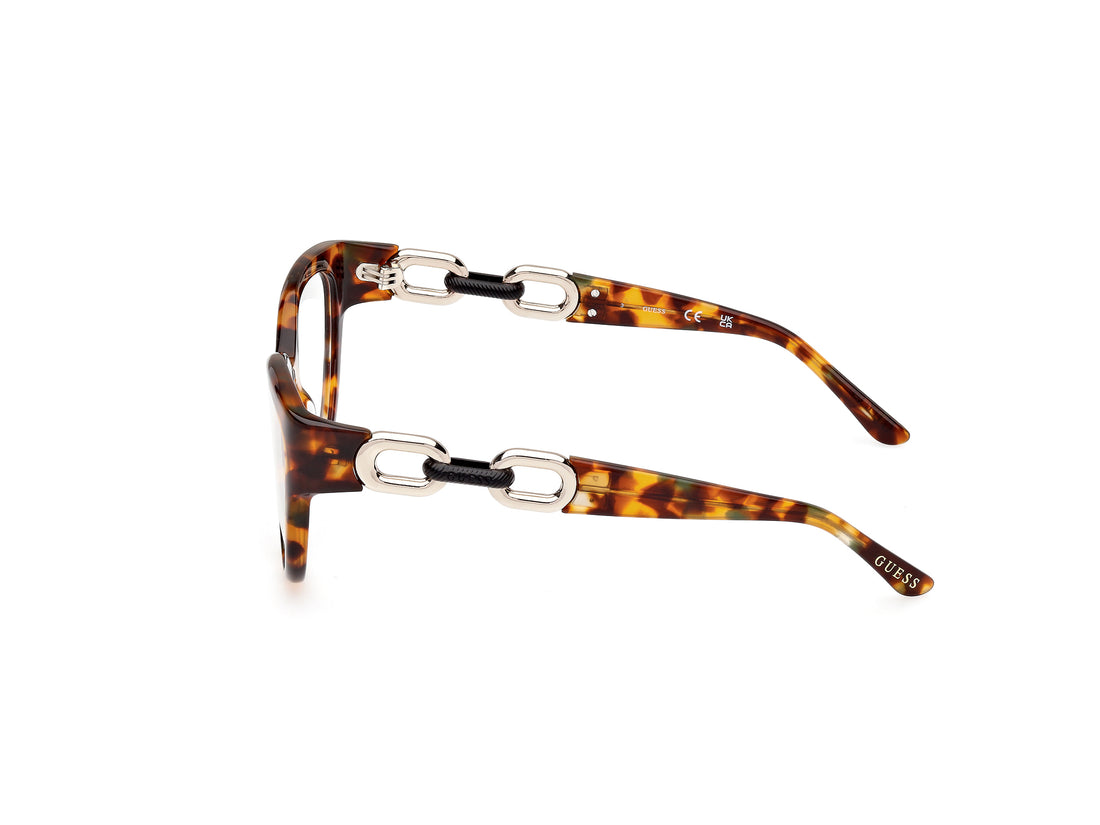 Occhiali da vista guess gu50182 053 cat eye femenino taglia 55mm - Vista dettagliata