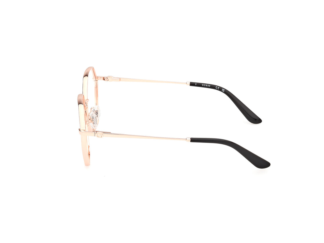Occhiali da vista guess gu50184 028 geometric femenino taglia 56mm - Vista dettagliata