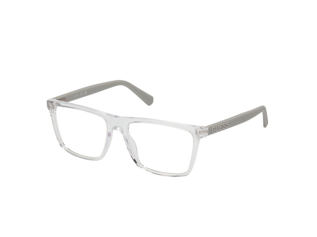 Occhiali da vista guess gu50186 020 rectangular masculino taglia 55mm - Vista principale