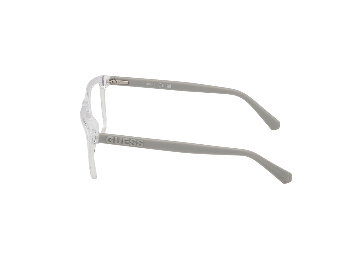 Occhiali da vista guess gu50186 020 rectangular masculino taglia 55mm - Vista dettagliata