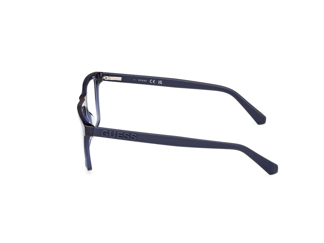 Occhiali da vista guess gu50186 090 rectangular masculino taglia 55mm - Vista dettagliata