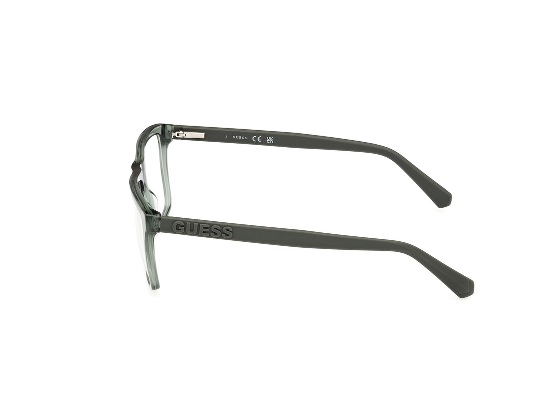 Occhiali da vista guess gu50186 093 rectangular masculino taglia 55mm - Vista dettagliata