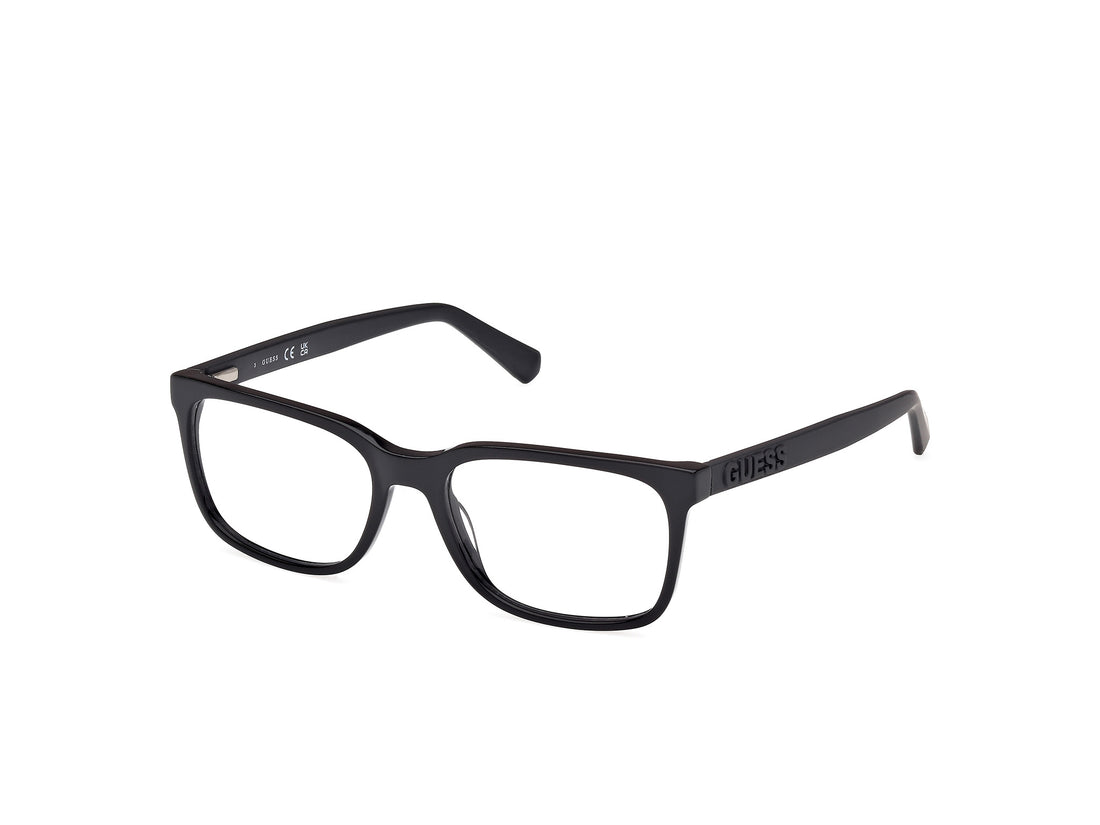 Occhiali da vista guess gu50187 001 rectangular masculino taglia 56mm - Vista principale
